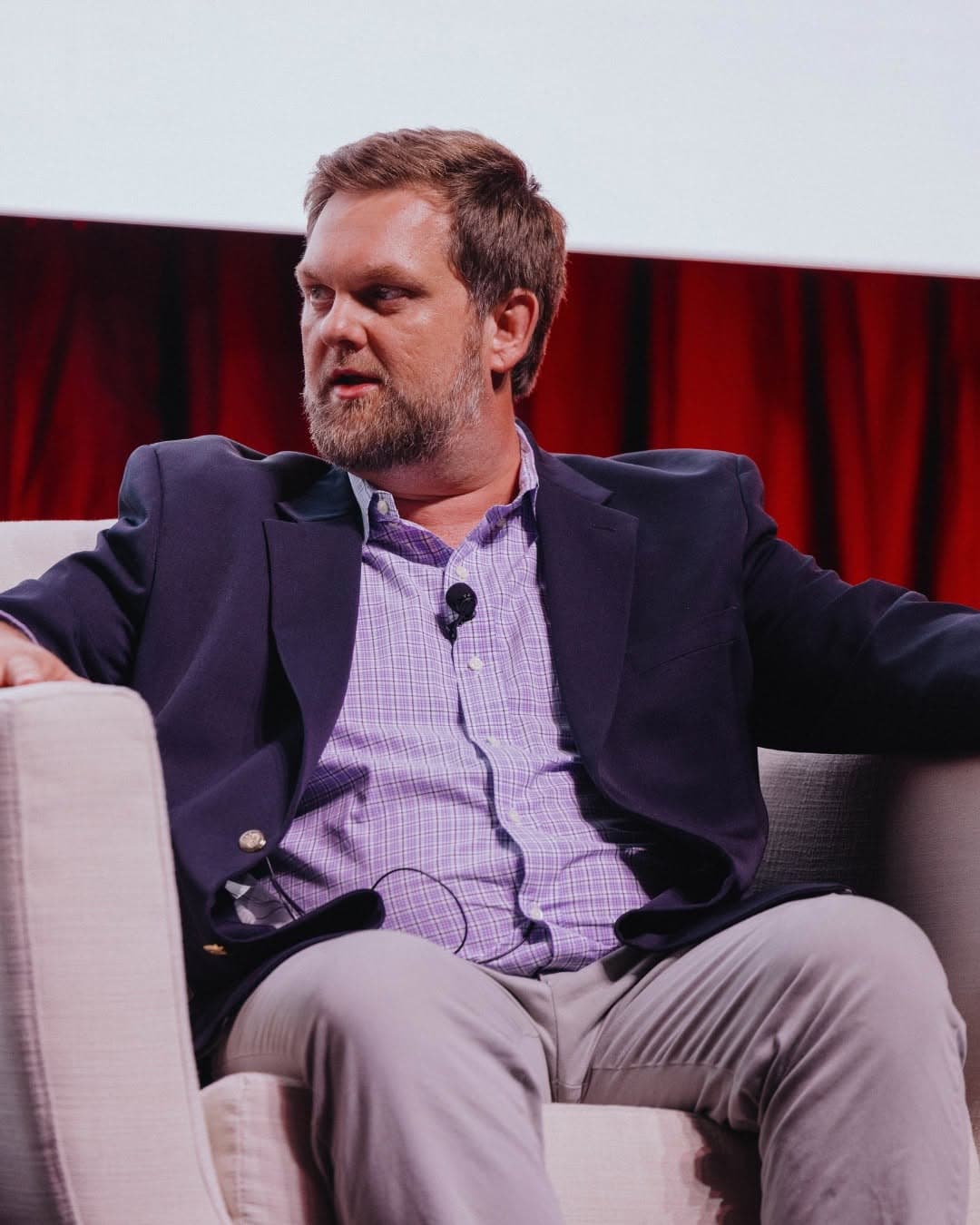 Andrew Haff, founder of Barren Hill Mortgage, at Rocket Pro's Big Pitch competition